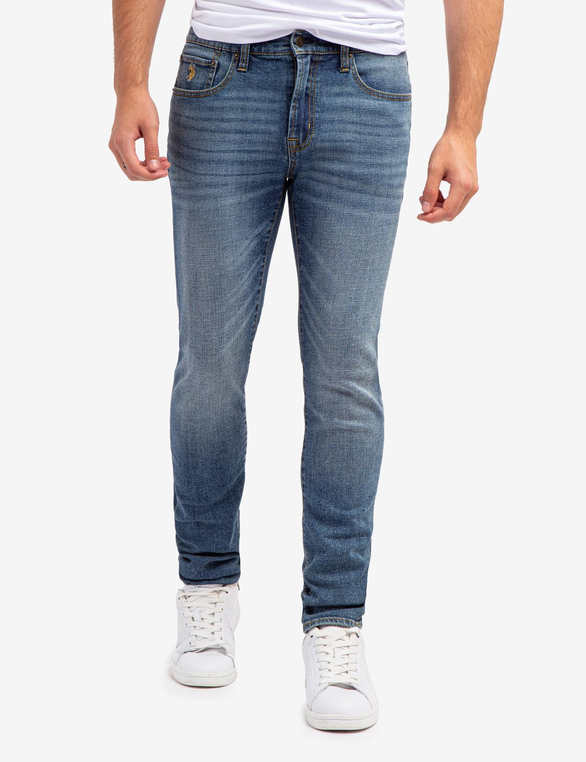 Stretch Skinny Fit Jeans with 5 Pockets | Slim Comfort Denim