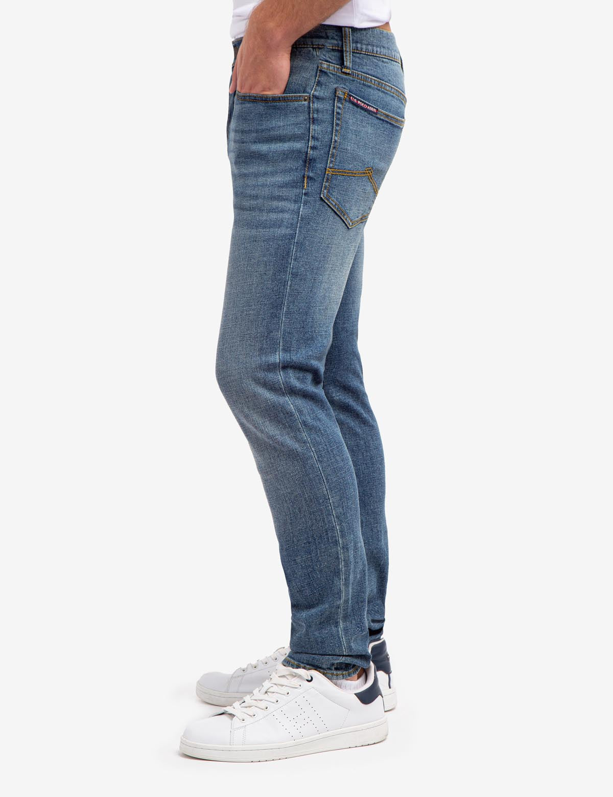 Stretch Skinny Fit Jeans with 5 Pockets | Slim Comfort Denim