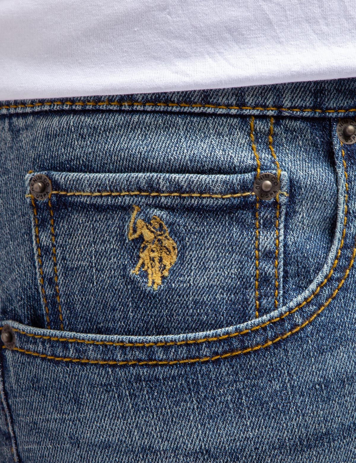 Stretch Skinny Fit Jeans with 5 Pockets | Slim Comfort Denim