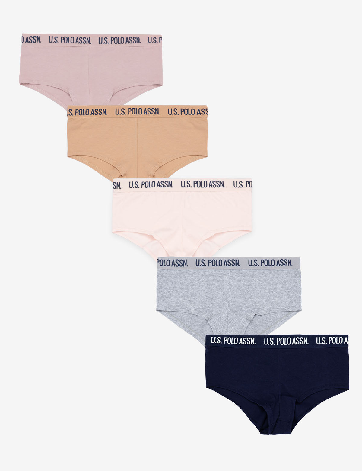 5-Pack Boys' Cotton Shorts with Spandex | Tag-Free & Comfortable