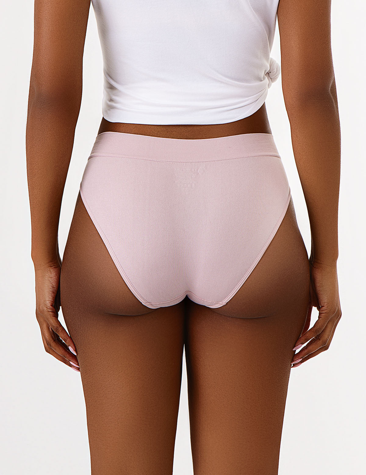 Seamless Microfiber High-Cut Bikini 5-Pack | Tag-Free & Full Coverage
