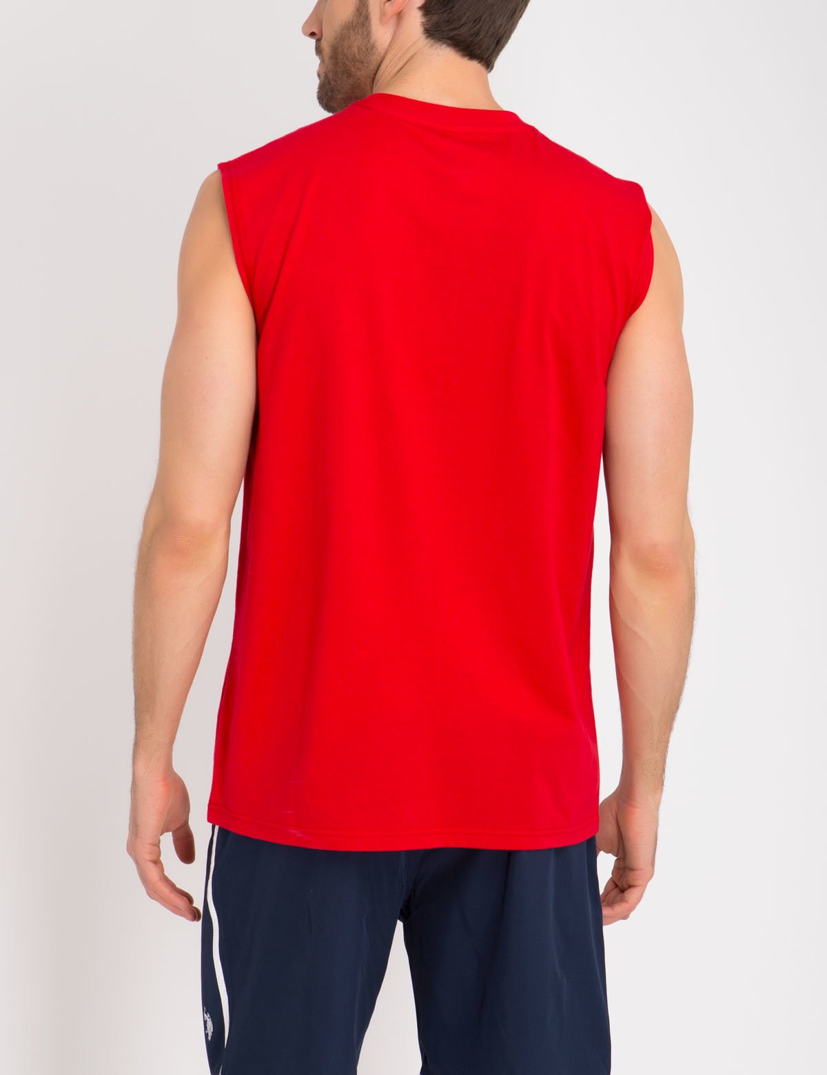 Americana Muscle Tank Top - Sleeveless Cotton Blend Tee | U.S. Polo Assn.
