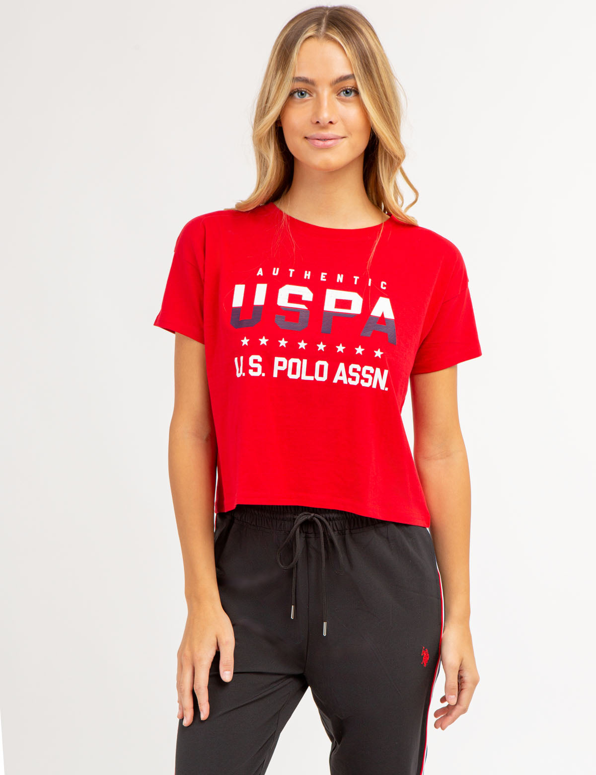 Americana USPA Crew Neck T-Shirt for Men | Classic Cotton Tee