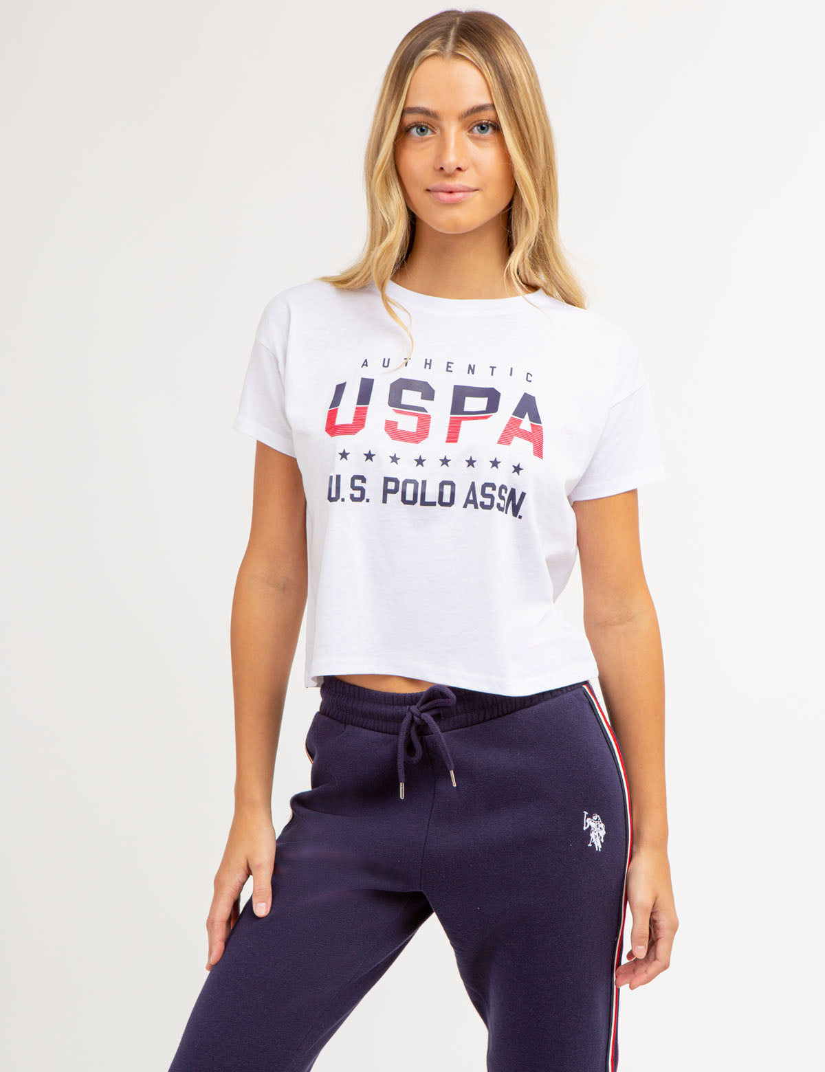 Americana USPA Crew Neck T-Shirt for Men | Classic Cotton Tee