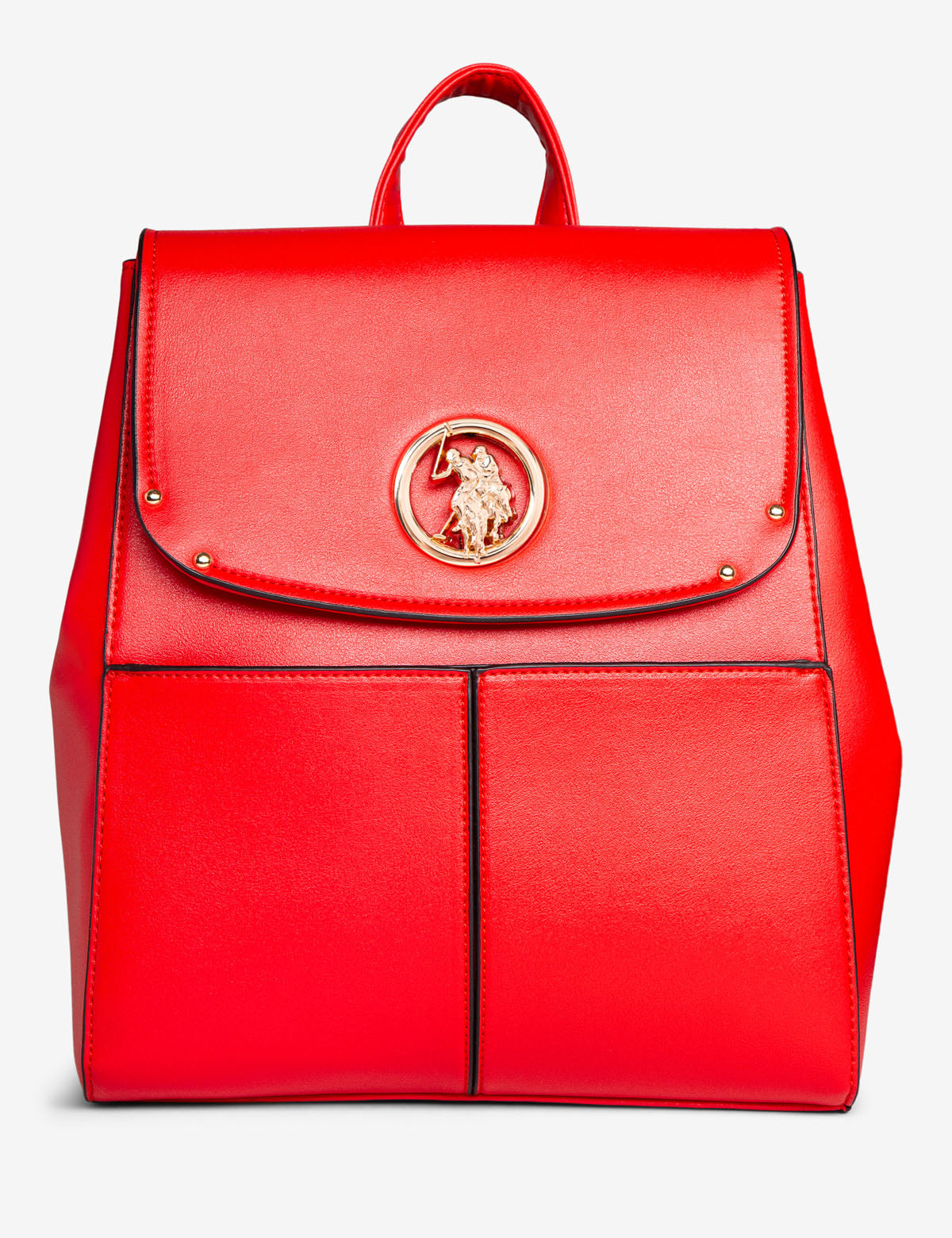 Logo Medallion Backpack | Compact & Stylish 9.5x11x5 Inches