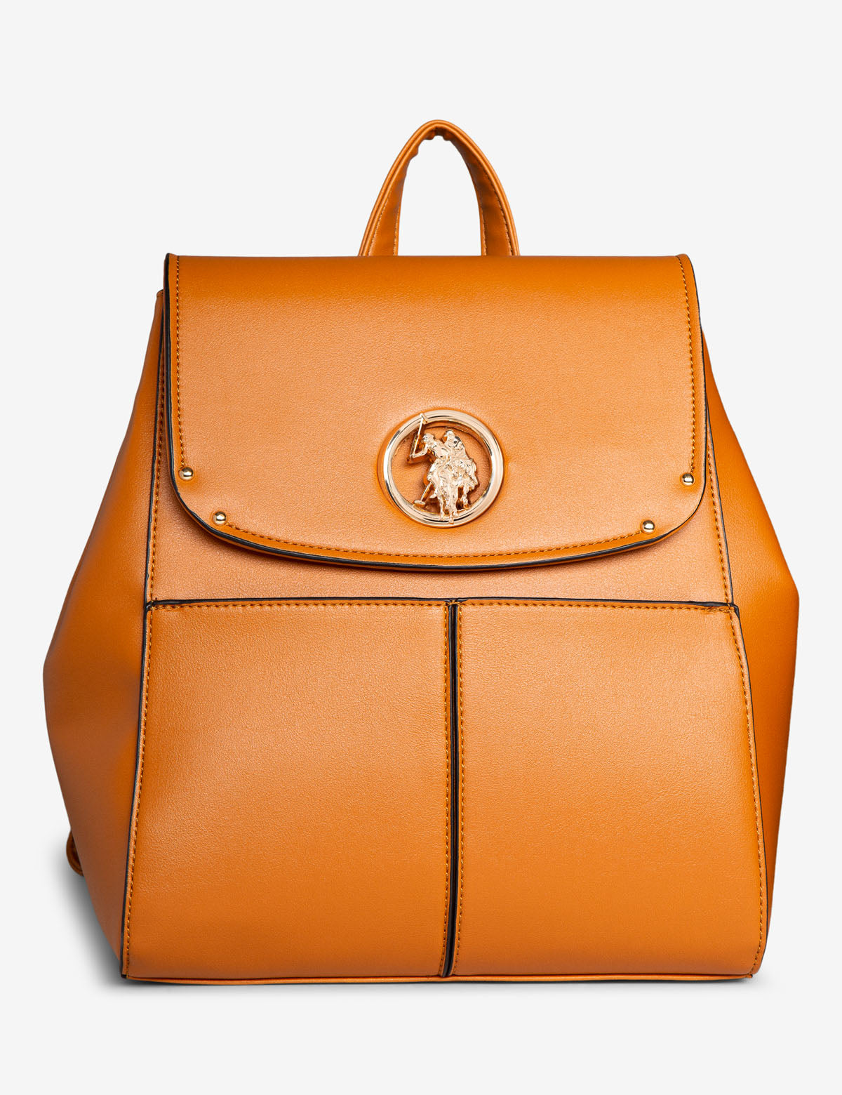 Logo Medallion Backpack | Compact & Stylish 9.5x11x5 Inches