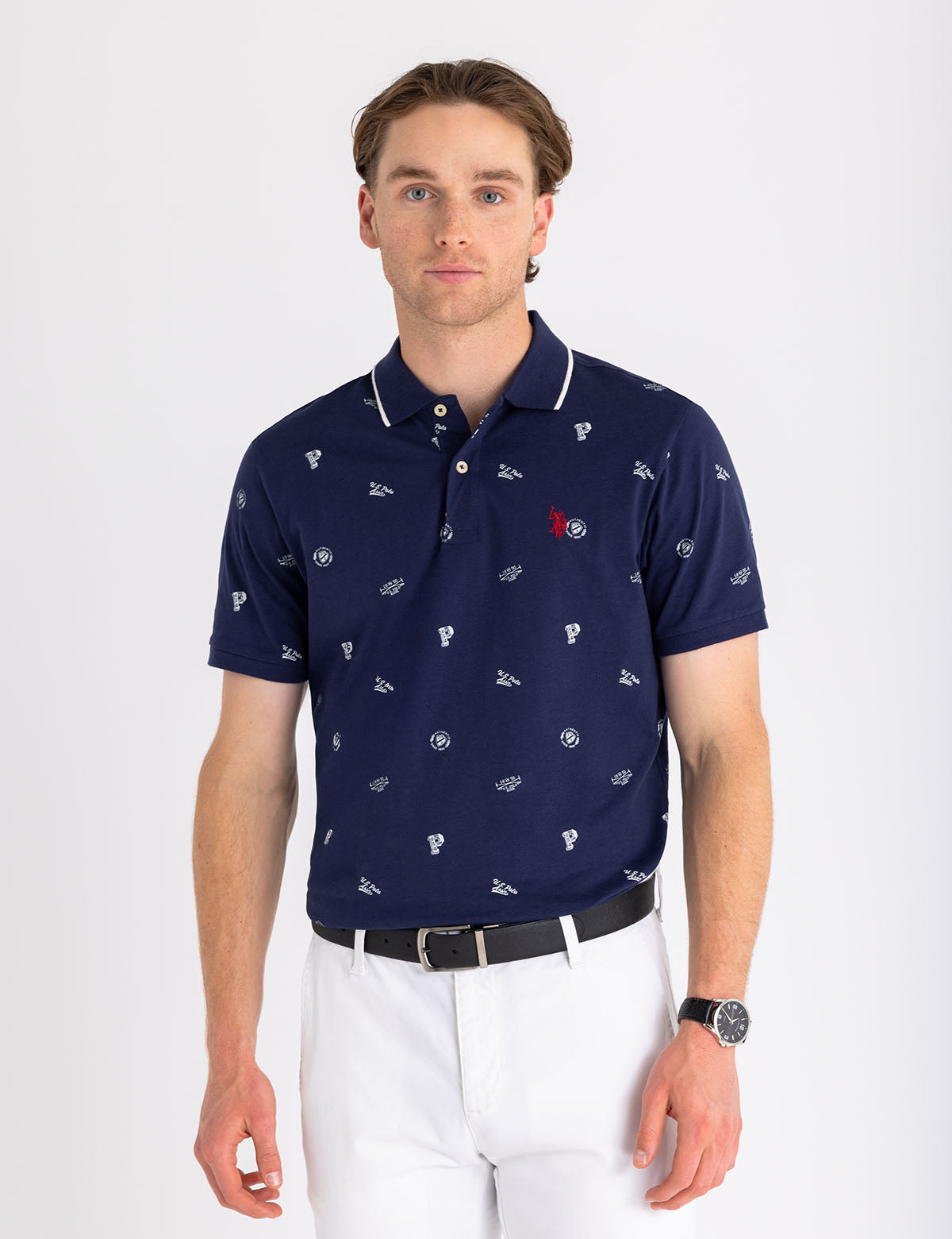 All Over Print Polo Shirt - Jersey Fabric | Casual Wear