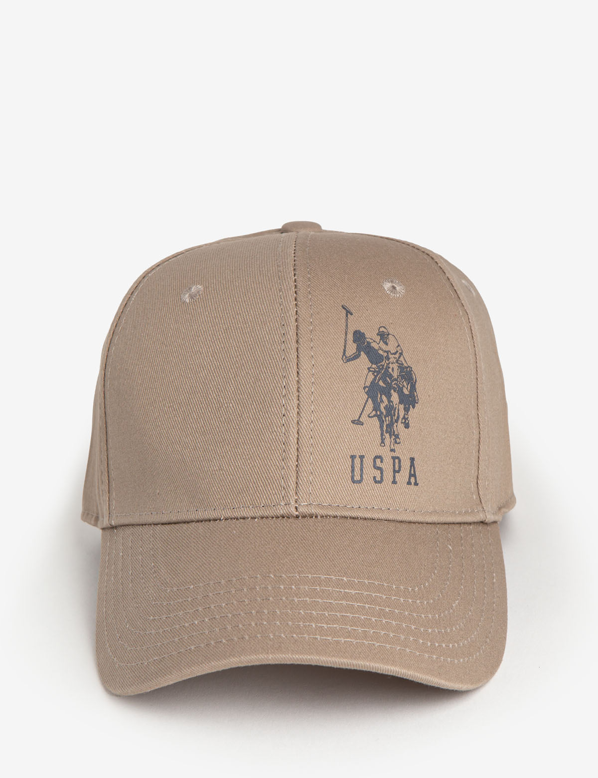 Solid Color Baseball Cap with Bold Logo | Big Logo Brand
