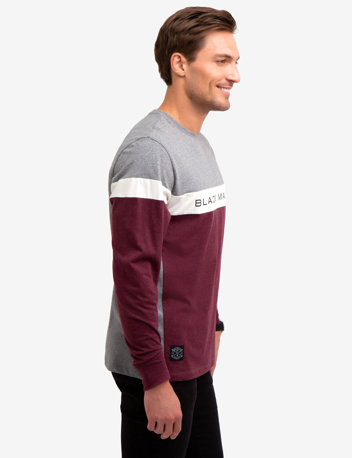 Black Mallet Long Sleeve Shirt | Cotton-Polyester Blend