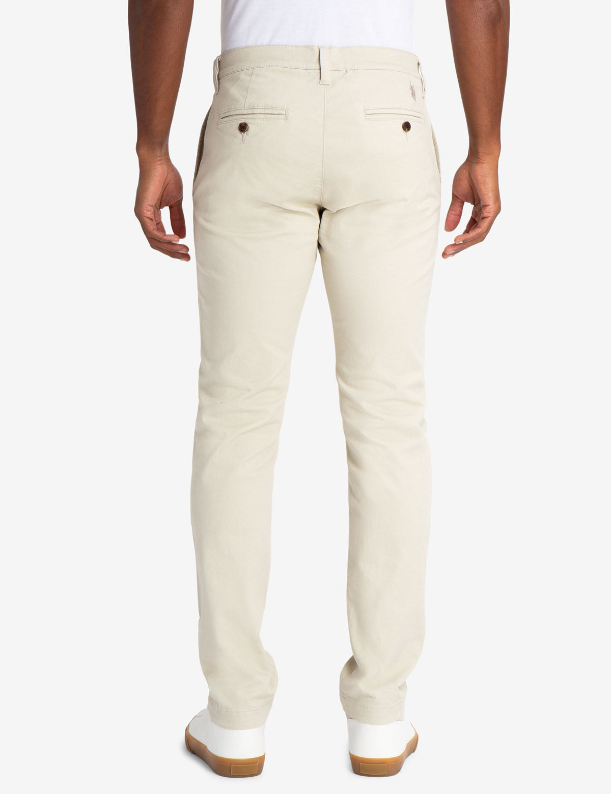 Skinny Stretch Twill Chinos for Men | Black Mallet Collection