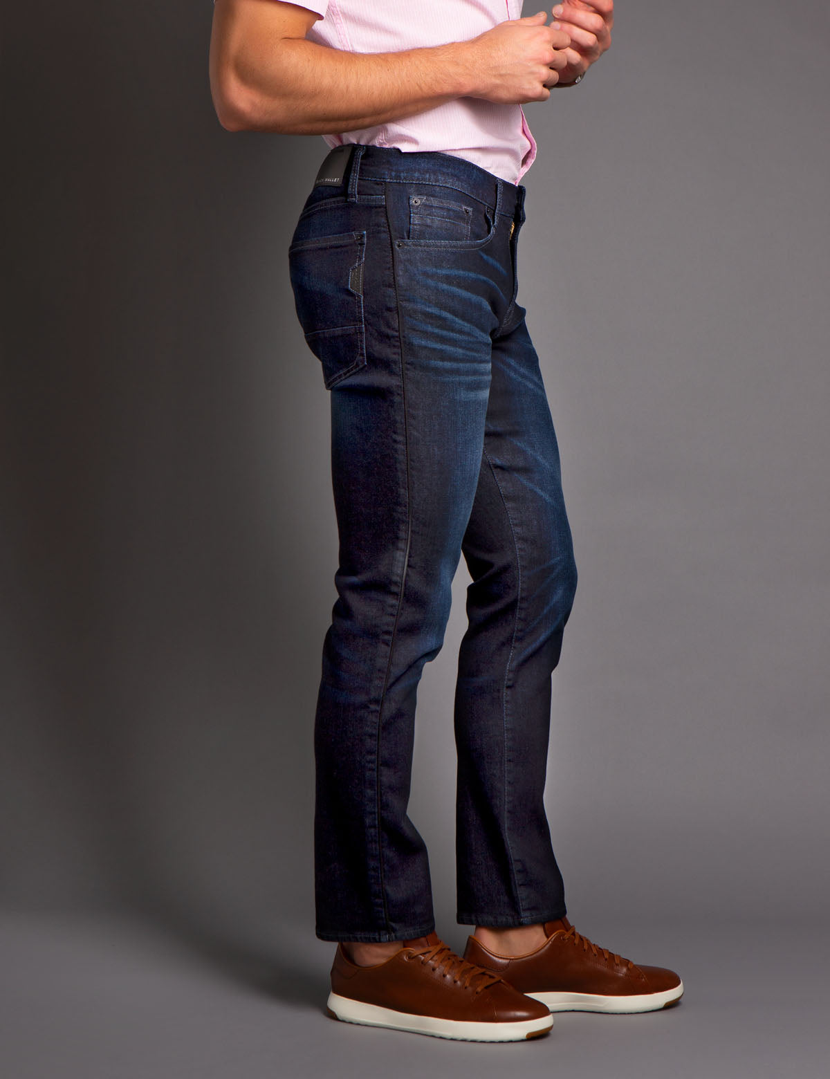 Slim Fit Black Denim Jeans for Men | Black Mallet
