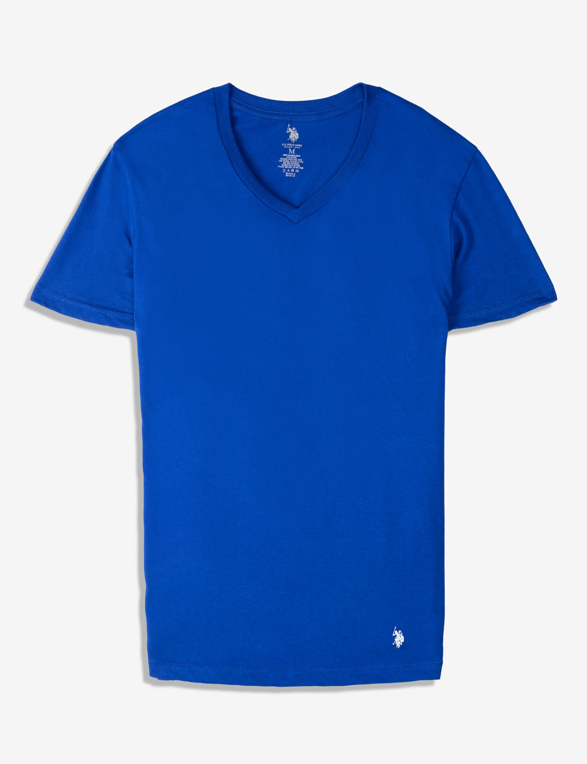 3-Pack V-Neck Cotton Blend T-Shirts | Blue Collection