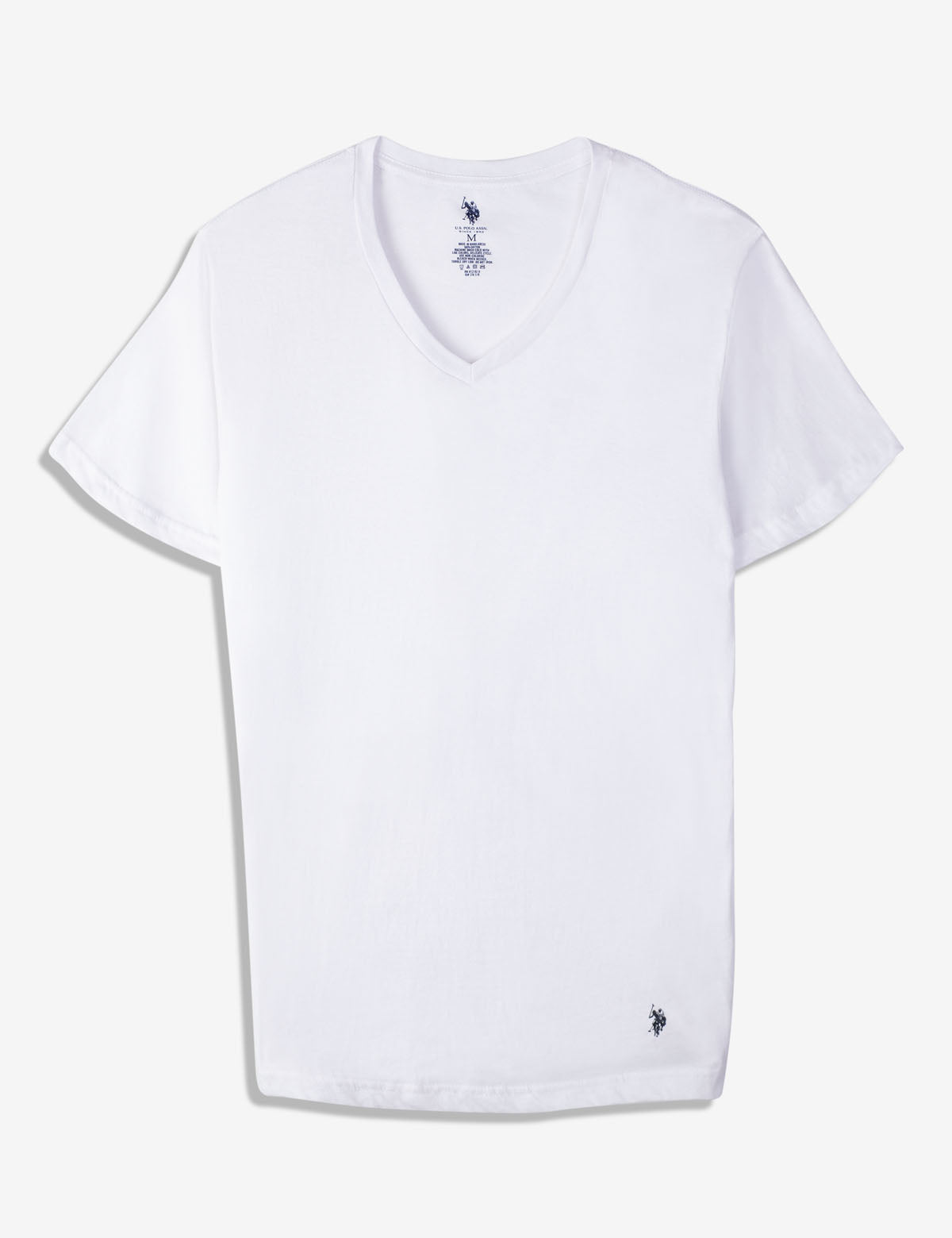 3-Pack V-Neck Cotton Blend T-Shirts | Blue Collection