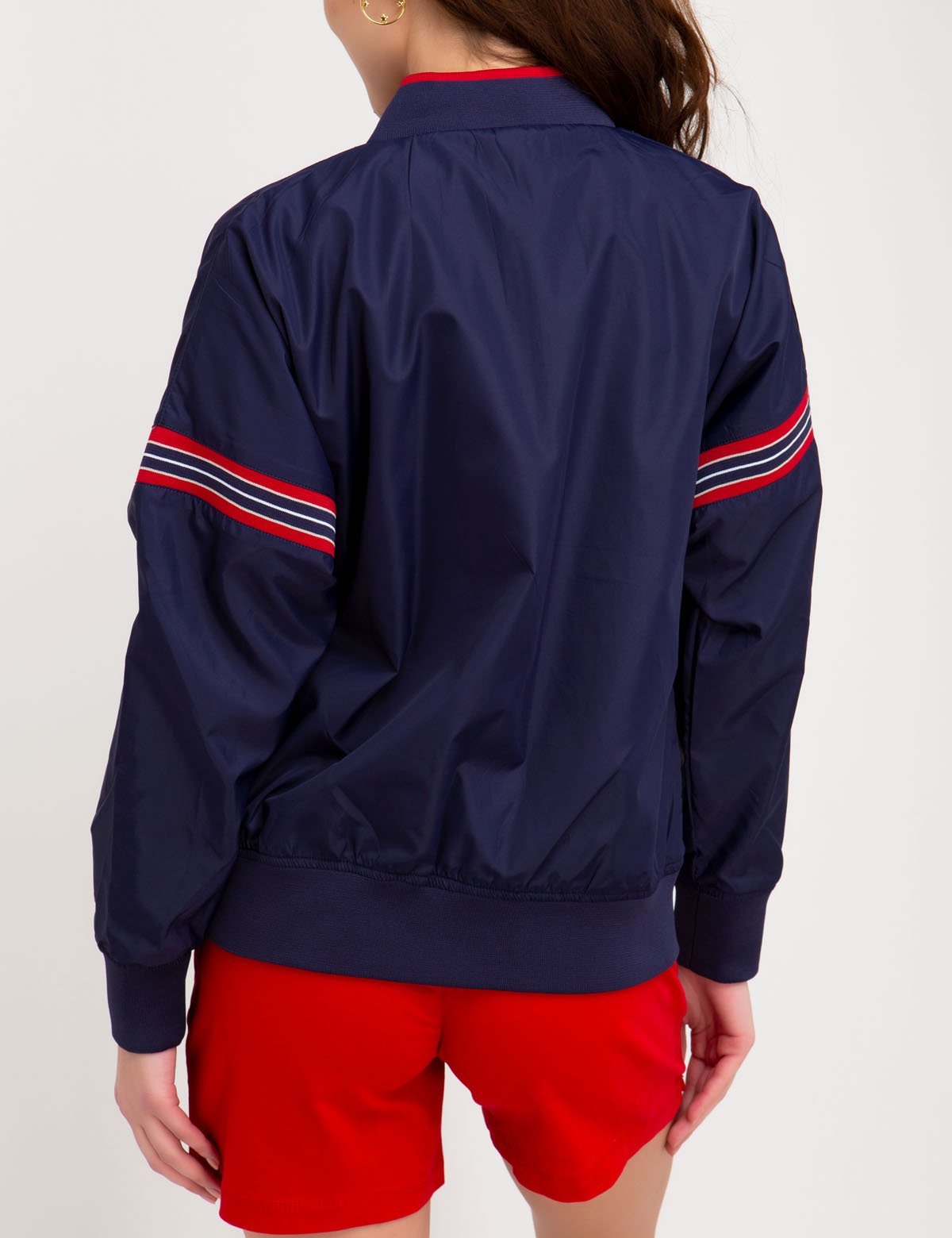 Men's Bomber Jacket with Embroidered Logo | Machine Washable